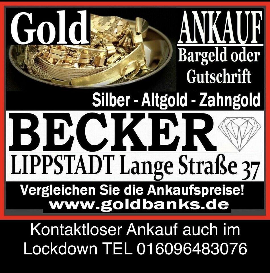 Goldankauf Bargeld für Zahngold Altgold Uhren Gold Ankauf in Lippstadt