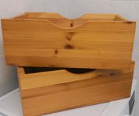 2 schöne stabile massive Holz Boxen zu tauschen Hessen - Gladenbach Vorschau