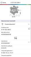 Junkers / Bosch Wasserarmatur Kunststoff Neu! 87070025880 Stuttgart - Stuttgart-Ost Vorschau