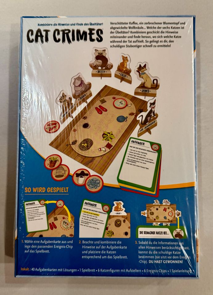 ThinkFun - CAT CRIMES - neu OVP in Ennepetal