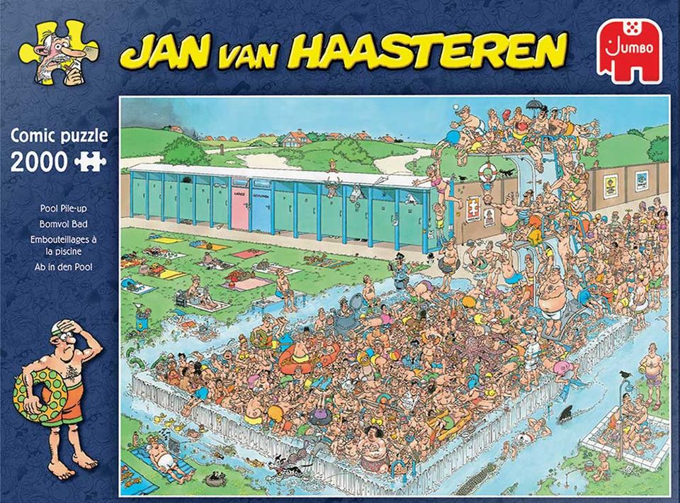 Verschiedene Jan van Haasteren Puzzles mit 2000 Teile in Laar (Vechte)