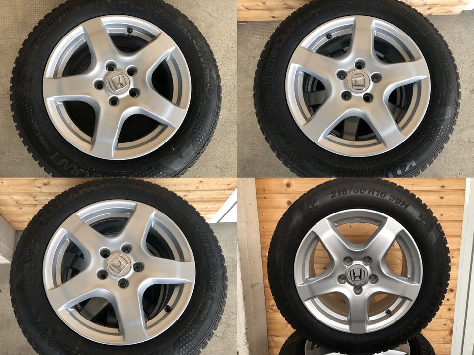 8mm HONDA HR-V HRV RU 16 Zoll Alufelgen Winterräder Felgen A327 in Chemnitz