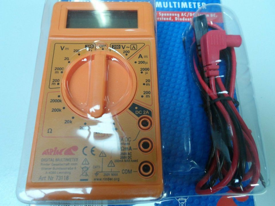 Universal Digital Multimeter Spannungsprüfer AC/DC FRACHTFREI in Meiningen