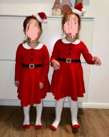 Zwillinge Weihnachten Kleid Nikolaus H&M 104 rot Strumpfhose Herz Baden-Württemberg - Sulz Vorschau