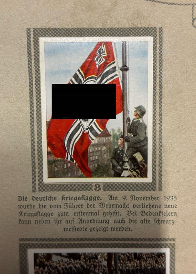 „Die Deutsche Wehrm*“ Cigaretten-Bilderdienst Dresden (1936) in Rüdesheim