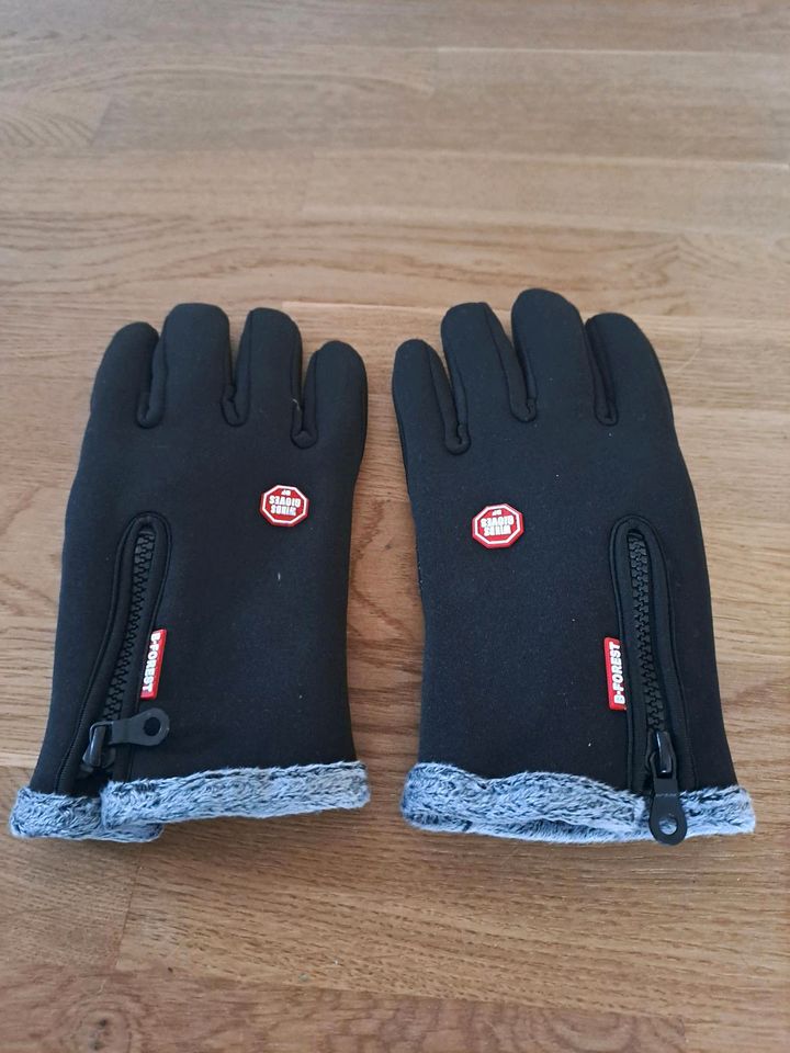 Handschuhe, NEU, winddicht, Größe L, schwarz, in Leipzig