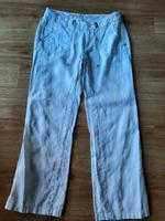 schicke ESPRIT Leinenhose Gr. 36 weiss Niedersachsen - Lüneburg Vorschau