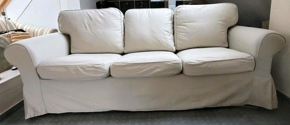 3erEktorp Sofa Couch Ektorp 3 Sitzer in Kiedrich