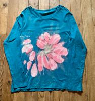 Shirt Langarmshirt Batik Gr. L Hippie Psy Goa Festival Handmade Saarland - Beckingen Vorschau