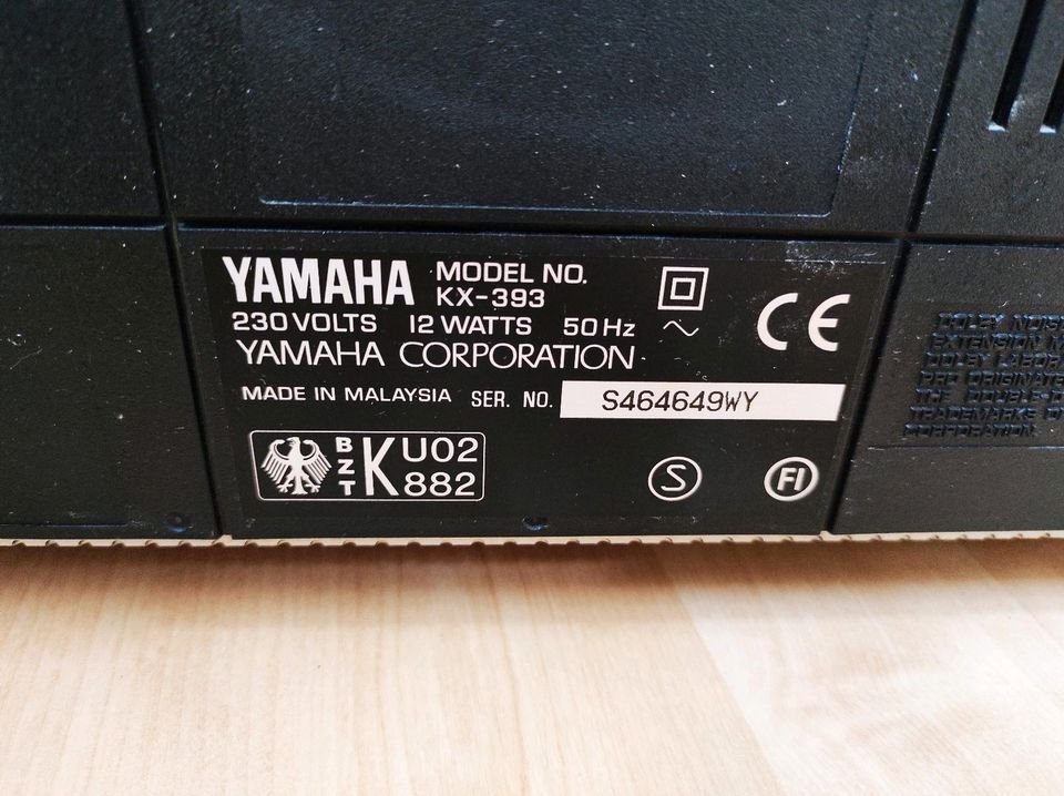 Yamaha KX-393 Tapedeck Stereo Kassetten Deck HX Pro Bias PlayTrim in Ehningen