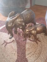 Elefanten Deko bronze Mama und Kind Bayern - Rosenheim Vorschau