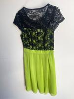 Swing Party-Kleid Cocktail-Kleid schwarze Spitze grün/schwarz 36 Nordrhein-Westfalen - Bünde Vorschau