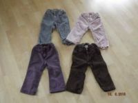 Set Cordhose Cord Hose Jeans H&M Herzknie Herz Mädchen 86 Hessen - Florstadt Vorschau