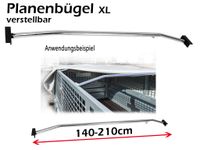 Flachplanen-Bügel, verstellbar 140-210cm Anhängerbreite NEU ✔️☑️ Nordrhein-Westfalen - Burbach Vorschau