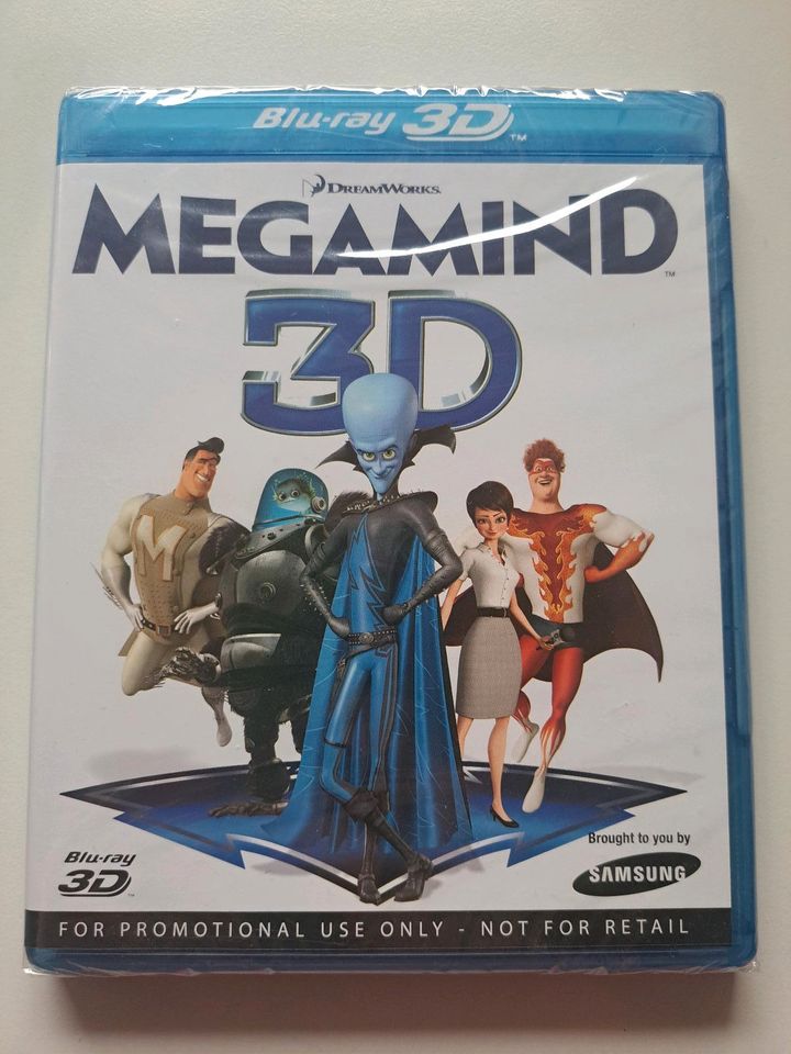 Blu-ray 3D - Megamind / NEU - John Carter / Zwischen zwei Welten in Eching (Kr Freising)