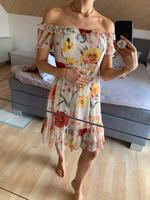 Orsay sommerkleid blumen geblümt blümchen offshoulder gr. S Bayern - Asbach-Bäumenheim Vorschau