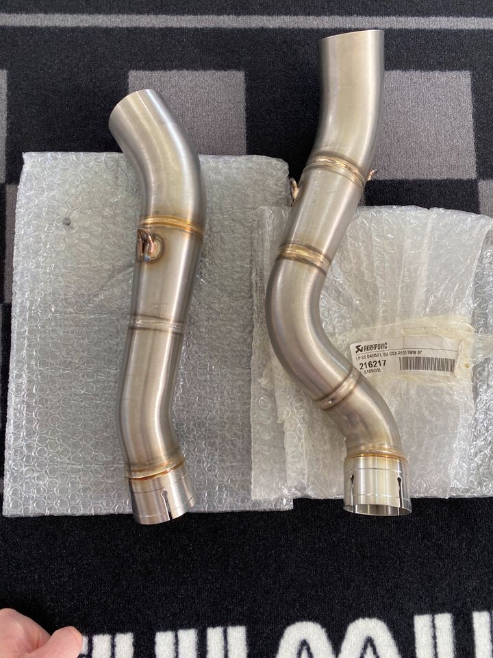 Gsxr 1000 k7k8 Akrapovic  Rohre NEU in Bad Salzdetfurth