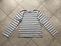 Langarmshirt NA-KD Damen Gr. S weiß geringelt Hessen - Hüttenberg Vorschau