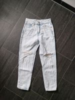 Jeans FB Sister high rise, bleached destroyed, Gr. S (170) Bayern - Eschenbach Vorschau