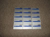 NEU 15x 5er Pg Lamy Patronen T10 blau NEU OVP Nordrhein-Westfalen - Leverkusen Vorschau