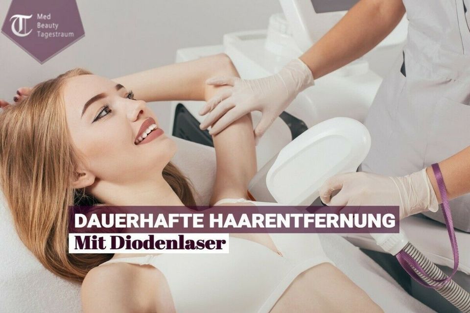 Haarentfernung mit Diodenlaser - Ganzkörper (Paket B) ab 149€ in Hamburg