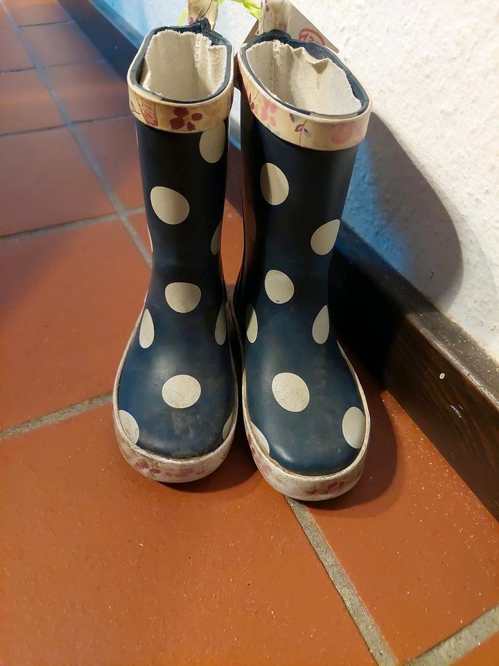 Celavi Gummistiefel 24 Punkte Regenstiefel Blümchen in Altenholz