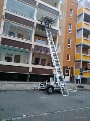 Möbellift, Möbelaufzug, Außenaufzug mit Bediener mieten in Leipzig