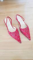 Lodi, Pumps, Schuhe mit Absatz, 4 cm Absatz, Größe 39 ½, in Rot Bayern - Landshut Vorschau