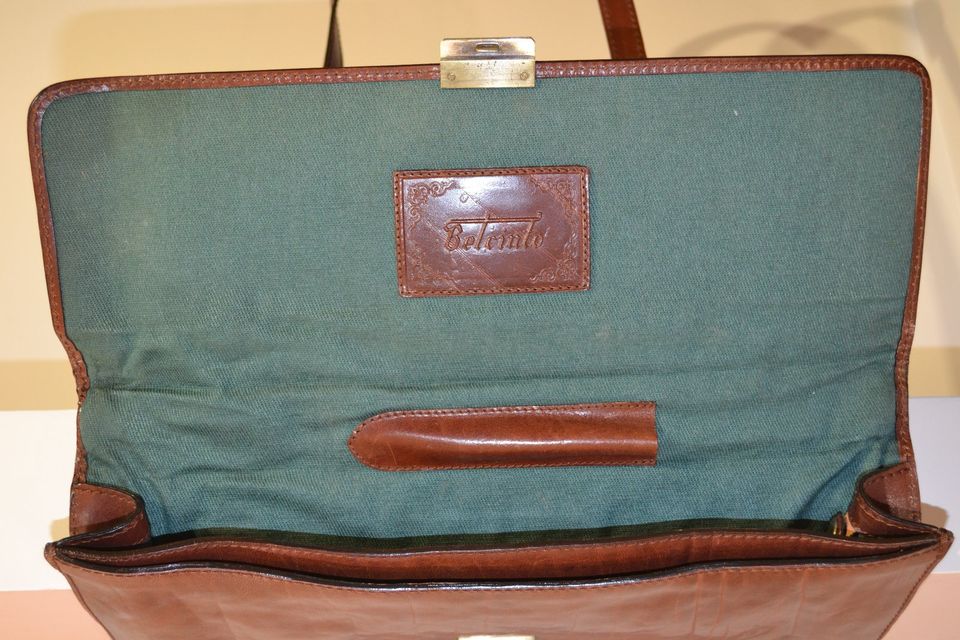 Vintage - Leder Tasche, Aktentasche - Betcinto in Buchholz in der Nordheide