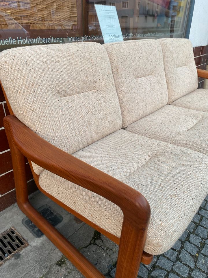 ◤ANGEBOT ❗️ Sofa daybed Couch Vintage juul kristensen 50er 60er 70er Teak Teakholz Retro Sessel Stuhl Dänisch mid Century Design Danish in Berlin