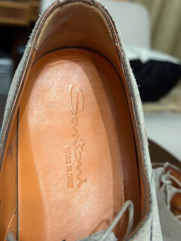 Santoni Halbschuhe Sneaker beige Gr. 44,5 Herren in München