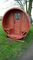 NEUE BARREL SAUNA 4.5M LANG MIT VORRAUM EN TERASSE Niedersachsen - Bunde Vorschau