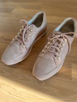 Gabor Sneaker rosa mit Perlen und Kork - 41 Hessen - Offenbach Vorschau