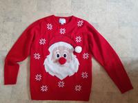 STRICK PULLOVER Gr. M NORWEGER-MUSTER WEIHNACHTSMANN WEIHNACHTEN Schwerin - Großer Dreesch Vorschau