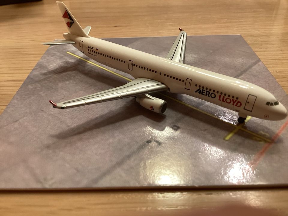Herpa Wings Aero Lloyd Airbus A321. LIMITED EDITION! in Laufach
