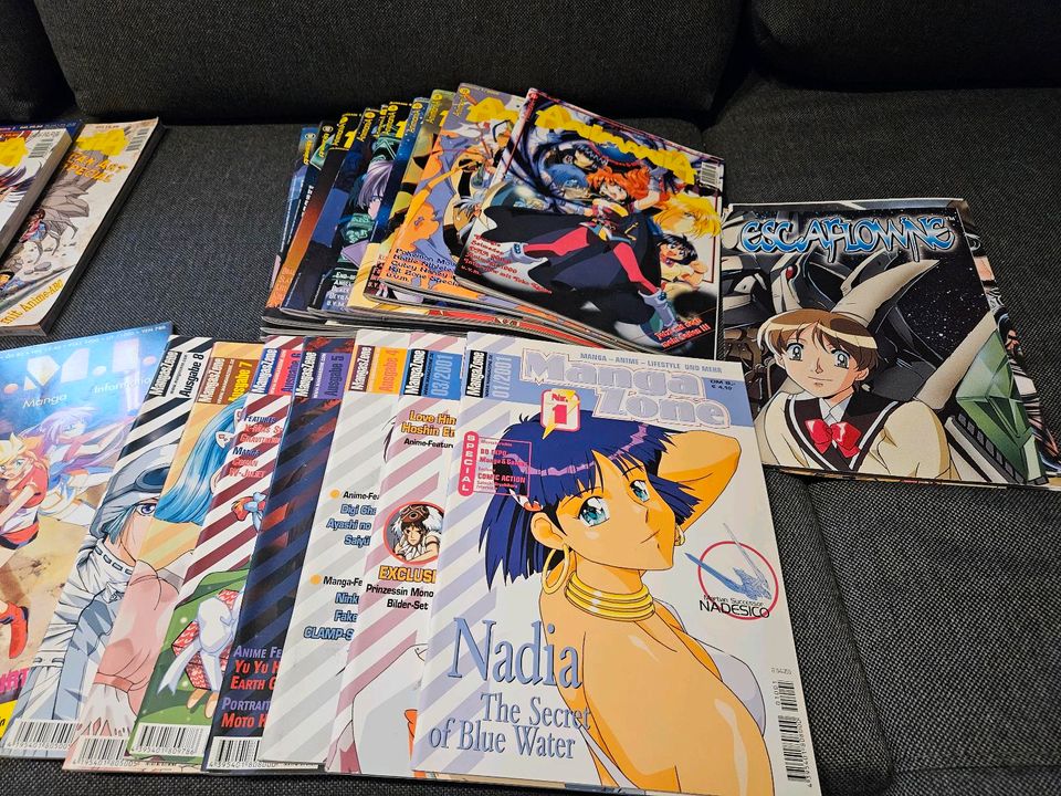 Anime Manga Magazine (1996-2003): Animania MangaZone FUNime AMI in Bad Iburg