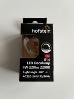 Hofstein E14 LED 4 Watt Leuchtmittel Dimmbar 3 Stück Hessen - Babenhausen Vorschau