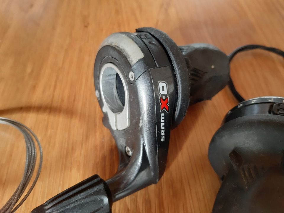 Sram XO 3x9 Shifter retro Kult Grip Shift Schalthebel Drehgriff in Schönwalde-Glien