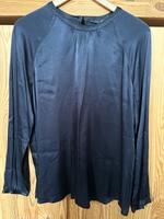 Bluse Comma 40 blau neu chic Business nachtblau Niedersachsen - Bovenden Vorschau