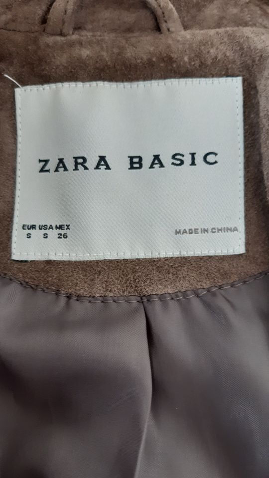 Lederjacke neu Zara Basic Blazer Größe S in Hamburg