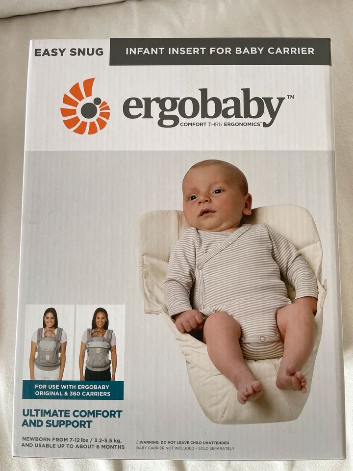 Ergobaby Neugeboreneneinsatz in Braunschweig