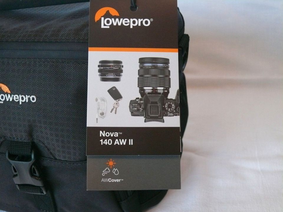 ❗KAMERATASCHE von LOWEPRO❗Nova 140 AW II❗ Schultertasche❗Fototasc in Leingarten