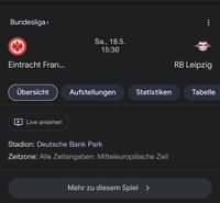 2x Eintracht Frankfurt gegen RB Leipzig Hessen - Neu-Isenburg Vorschau