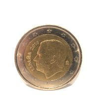 2 Euro Münze König Felipe VI. 2016 Nordrhein-Westfalen - Schloß Holte-Stukenbrock Vorschau