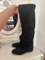 Bruno Premi Wildleder Leder Stiefel 38 schwarz Baden-Württemberg - Holzgerlingen Vorschau