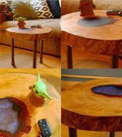 Tisch | Epoxy | Beistelltisch | Couchtisch | Coffeetable Baden-Württemberg - Esslingen Vorschau