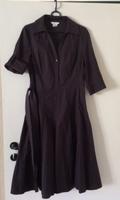 Kleid ZARA basic schwarz Gr. L/40-42 weiter Rock, tailliert,  BW Niedersachsen - Rhauderfehn Vorschau