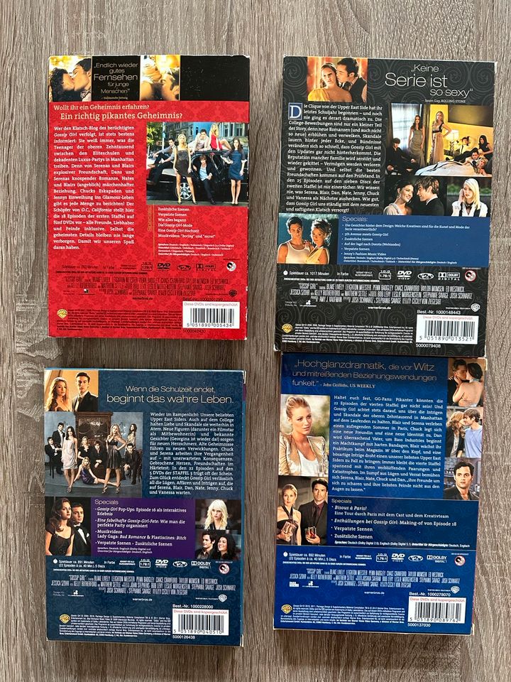 Gossip Girl Staffel 1, 2, 3 & 4, DVD Serie in Regensburg