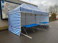 Markt Zelt Faltzelte Seitenwände und Vordach Regenschutz Nordrhein-Westfalen - Solingen Vorschau