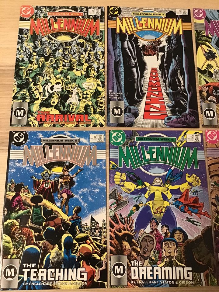 Millennium #1 - 8 (KOMPLETTE SERIE) Batman, Flash, JLA  US Comics in Hamburg